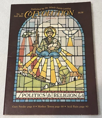 CoEvolution Quarterly Magazine #39 Fall 1983 || Politics & Religion - Image 1 of 3