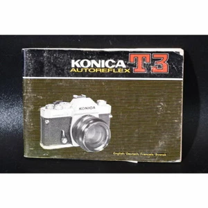 KONICA Autoreflex T3 Manual de Uso / Instrucciones Manual - Picture 1 of 2