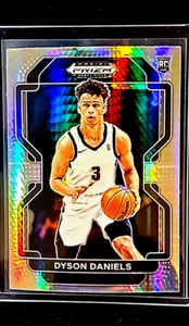 2022-23 Panini Prizm Draft Picks Hyper Silver Prizm #60 Dyson Daniels Rookie RC - Picture 1 of 2