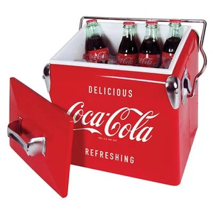 Coca-Cola Retro 13L Ice Chest Cooler With Bottle Opener. |512 - Picture 1 of 7