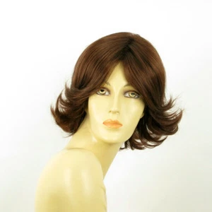Parrucca donna corta rame marrone scuro LISA 31 - Picture 1 of 8