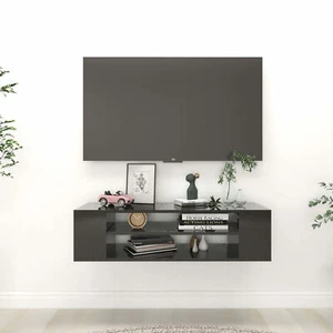 Tidyard TV Cabinet TV Shelf Wall Mounted TV Stand Entertainment Center Y7Q6 - Picture 1 of 7