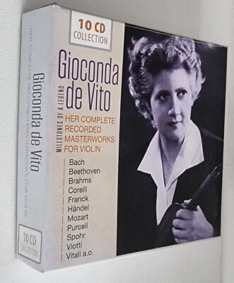 Gioconda de Vito -  Her Complete Recorded Masterworks for Violin (2017) 10cd - Image 1 of 2