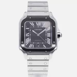 New Cartier Santos De Cartier Large Model Automatic 39.8 mm Watch WSSA0037 - Picture 1 of 1