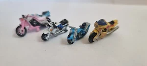 Micro Machines Motorcycles Triumph Bmw Honda Set Of 4 - Picture 1 of 2
