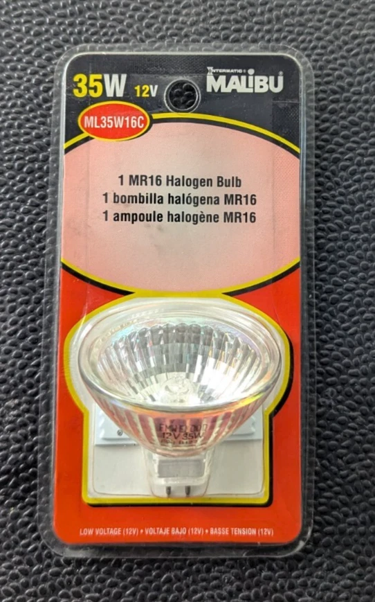 Malibu 35Watts ML35W16C 12V Low Voltage Light Bulbs MR16  Bulb FREE SHIP - Image 1 of 2