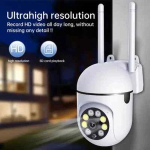 UK 1080P IP Kamera Wireless WIFI Outdoor CCTV HD PTZ Smart Home Sicherheit IR Cam - Bild 1 von 6