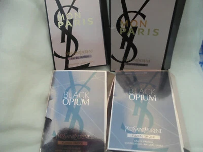 YSL Yves Saint Laurent Damendüfte 4 Sprühproben zum Testen neu - Bild 1 von 4