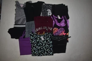 Wholesale Bulk Lot Of 11 Girls Size Large 10 12 Justice Tops Bottoms Shirts Pant - Picture 1 of 5