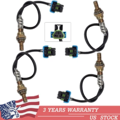 Sensor de oxígeno O2 4 piezas para Chevrolet Equinox GMC Terrain Buick LaCrosse 2010-2016 Foto 1 de 4