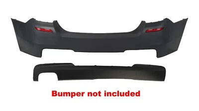 For BMW 11-16 5 Series F10 with M-Sport PKG, 528i Rear Diffuser ONLY Foto 1 de 2