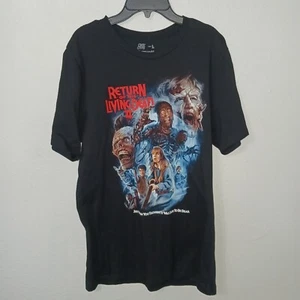Cavity Colors Return Of The Living Dead 2 Black T Shirt Size Large RARE OOP - Picture 1 of 6