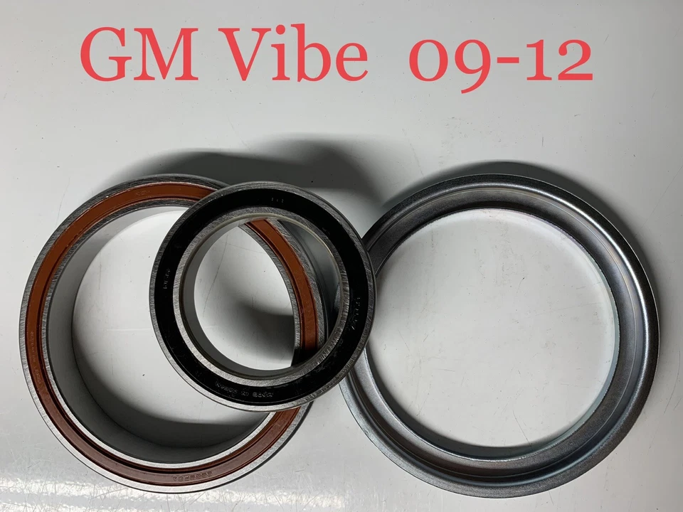 2 Bearings No1 No2 & Deflector(For 09-12 GM Pontiac Vibe AWD Rear Coupling) - Image 1 of 4