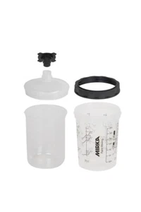 Sistema de copa de pintura Mirka, caja de 400 ml 125 micras de 50 - Imagen 1 de 1