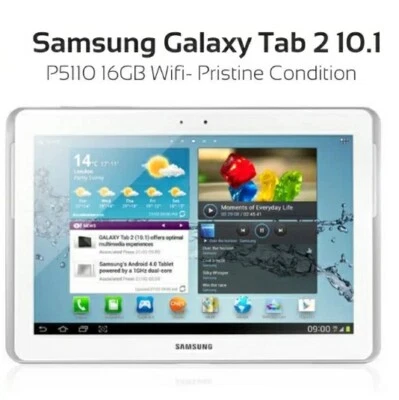 Samsung Galaxy Tab 2 GT-P5110 16GB, Wi-Fi, 10.1 inch - Pristine Condition - Image 1 of 4