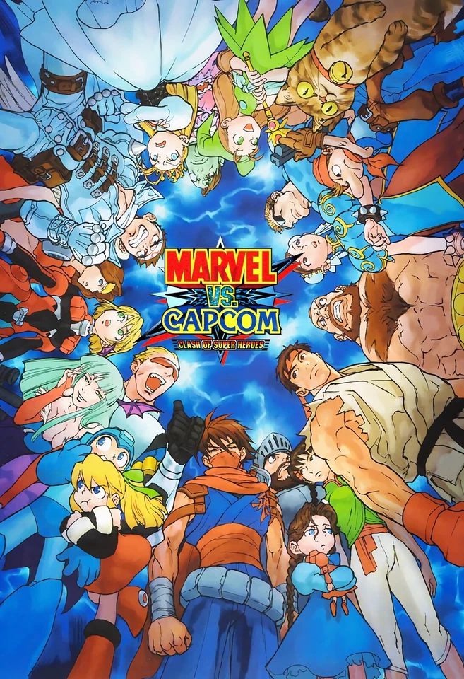 Marvel Vs. Capcom: Clash of Super Heroes Poster - Image 1 of 1