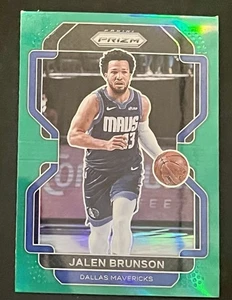 2021-22 Panini Prizm - Jalen Brunson Green Prizm - Picture 1 of 1