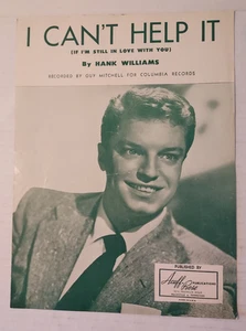 Partituras Guy Mitchell "I Can't Help It" © 1951 - Imagen 1 de 2