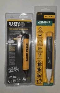 Fluke 1AC II + Klein NCVT-1P Non-Contact Voltage Testers, 2 Units - Picture 1 of 3