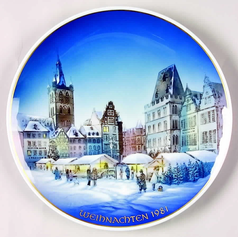 Rosenthal - Continental Clásico Rosa Navidad En Tréveris - Sin Caja 79509 Foto 1 de 1