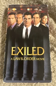 EXILED LAW AND ORDER MOVIE FYC VHS SCREENER PROMO ICE-T CHRIS NOTH RARE OOP - Picture 1 of 4