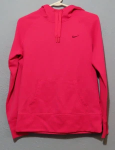 Nike Therma-Fit Fleece Hoodie Sweatshirt Damen Gr. Medium 548804-668 Pink - Bild 1 von 7