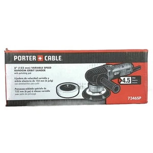 PORTER CABLE 7346SP 6" Variable Speed Random Orbit Sander Polisher & Buffer - Picture 1 of 4