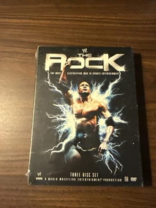 DVD The Rock Three DIsc Set Most Electrifying Man in Sports Entertainment NEW - Picture 1 of 2