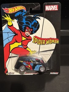 Hot Wheels QUICK D-LIVERY Spider Woman - MARVEL - Cultura Pop 1:64 - Imagen 1 de 1