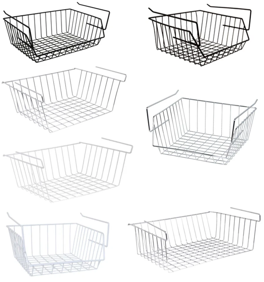 MSV Hängekorb Schrank Korb Metall Schrankkorb Einhängekorb Regal Körbchen Küche - Bild 1 von 2