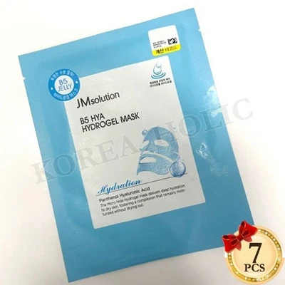JM Solution B5 Hya Hydrogel Mask 30g x 7EA Moisturizing Mask Pack K-Beauty NEW - Image 1 of 4