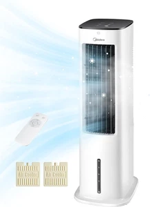 Midea 4-In-1 Mobile Klimaanlage Ohne Abluftschlauch | Turmventilator Mit Wasserk - Bild 1 von 12
