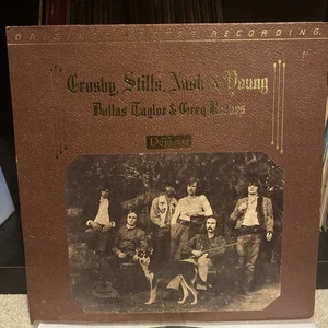 CROSBY STILLS NASH & YOUNG~DEJA VU LP (1983)JAPAN AUDIOPHILE MFSL 1-088 VG+ MOFI - Picture 1 of 12