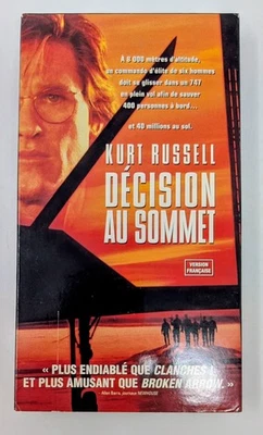 Decision au sommet VHS (1996) - NTSC - French - VG (Tested) - Image 1 of 4