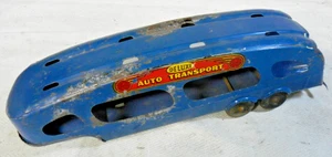 Marx Pressed Steel Auto Transporter TRAILER ONLY, for Parts or To Restore! - Picture 1 of 8