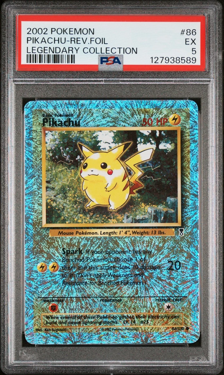 Pikachu Pokémon TCG Professional Sports Authenticator (PSA