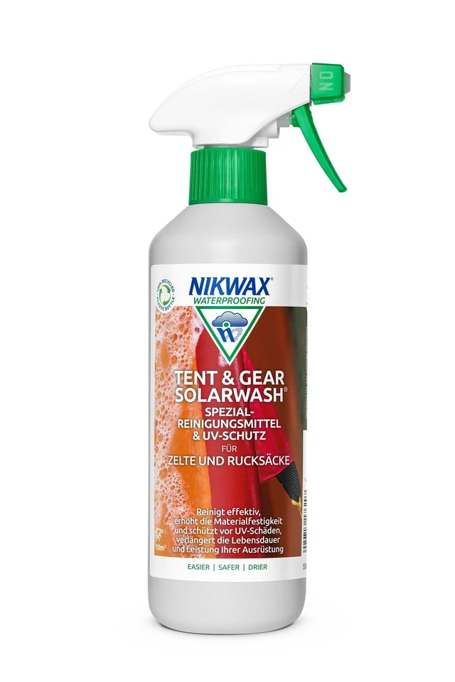 NIKWAX Tent & Gear Solar Wash Spray, 500 ml Envío Rápido Foto 1 de 1