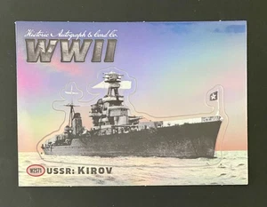 2025 HA Segunda Guerra Mundial Segunda Guerra Mundial Adhesivo Armas Holográficas URSS: Kirov - Imagen 1 de 1