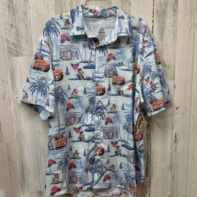 Buc-ees Men's Short Sleeve Hawaiian Surf Board Shirt Size XXXL New With Tags - Image 1 of 4
