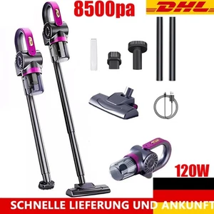 3 In 1 Kabelloser Akku Staubsauger Tragbarer Beutelloser Handstaubsauger 120W - Bild 1 von 12