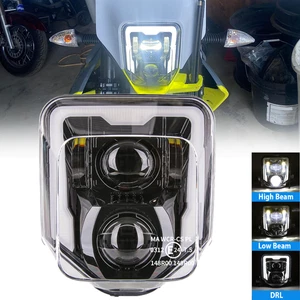 Conjunto de faros LED DRL para Husqvarna 701 Enduro SuperMoto 501 300 450 250 - Imagen 1 de 16
