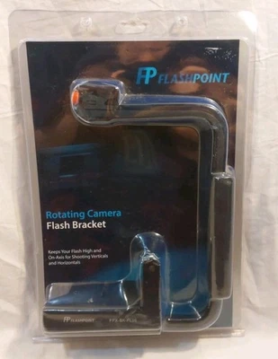 New in Packaging FP FPX-BK-FL05 Flashpoint Rotating Camera Flash Bracket - Image 1 of 4