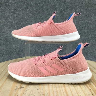 Adidas Shoes Womens 10 Pink Cloudfoam Pure Running Sneakers Mesh Lace Up EG3847 - Image 1 of 4