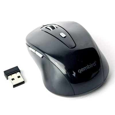 MUSW-6B-01 Mouse USB Optical WRL/BLACK - Image 1 of 3