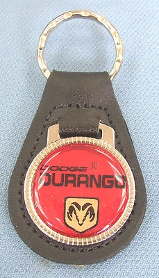 Красный DURANGO Dodge Ram #3338 кожаный брелок для ключей 2005 2006 2007 2008 2009 - Изображение 1 из 3