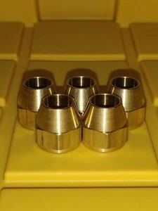 PARKER 41FX-10 PARKER 45° FLARE BRASS SHORTER NUT 5/8 NEW X5 - Picture 1 of 7