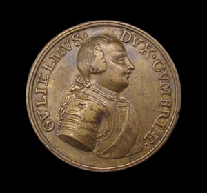 1746 JAKOBITENAUFSTAND BESIEGT 32mm MEDAILLE - Bild 1 von 2