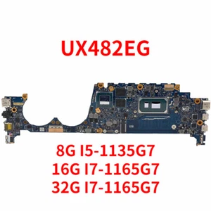 Placa madre UX482EG para ASUS Zenbook Duo 14 UX482EG UX482E UX482 con i7 i5 - Imagen 1 de 3