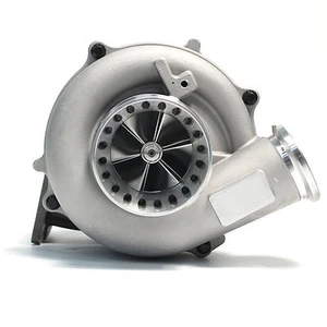 ▄▀▄▀ 94-97 Powerstroke 7.3 TP38 Turbo billet 66/88mm Anti-Surge Housing - Bild 1 von 8