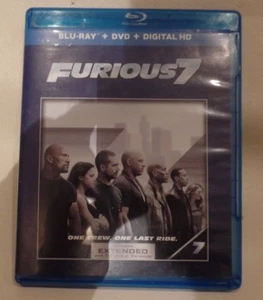 FURIOUS 7, BLU RAY DISC - Picture 1 of 6